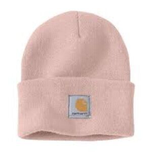 Carhartt Knit Cuffed Pink Beanie